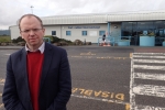 Donald Cameron MSP at Stornoway Airport